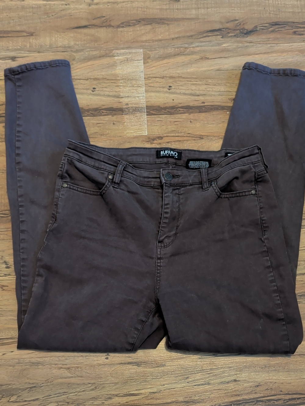 Buffalo David Bitton Women's Dark Brown Skinny Jeans